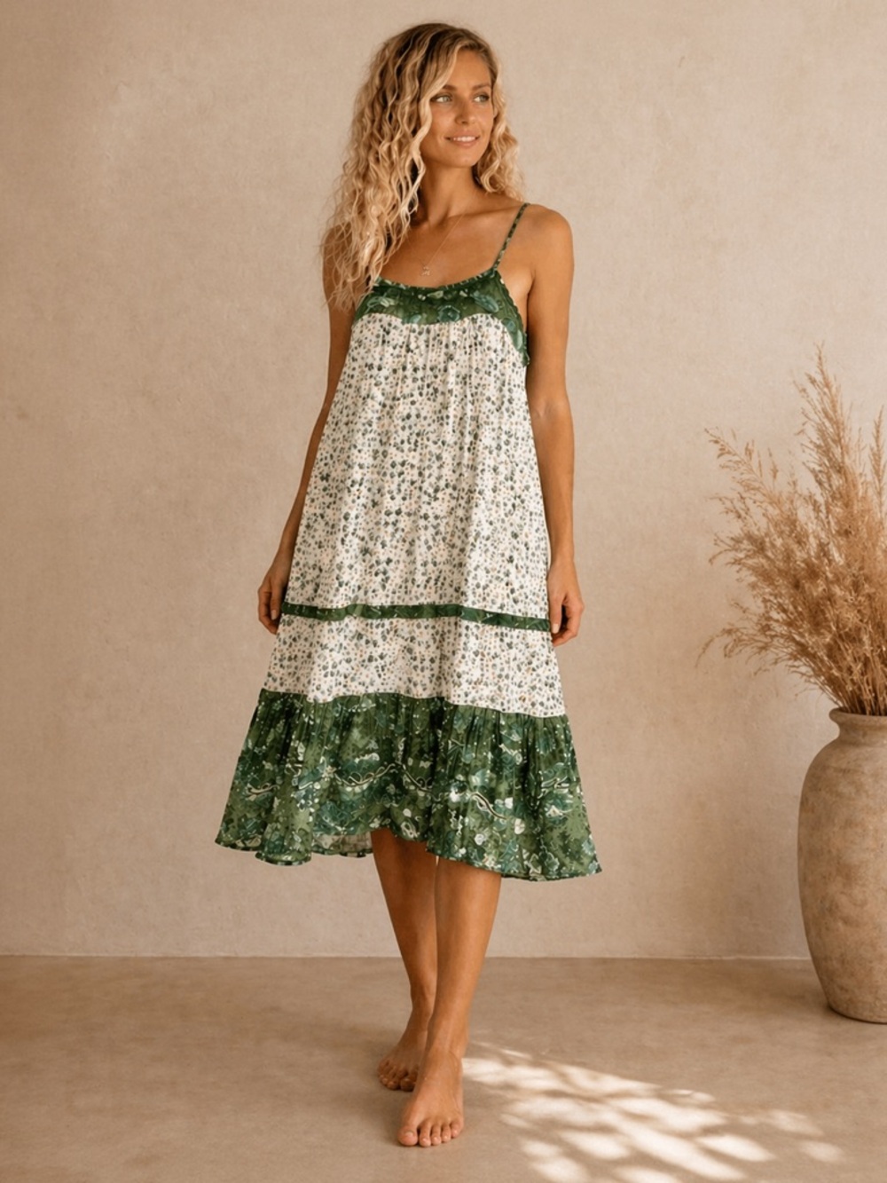 Spell and the Gypsy Collective Winona Strappy Dress Ivy XS